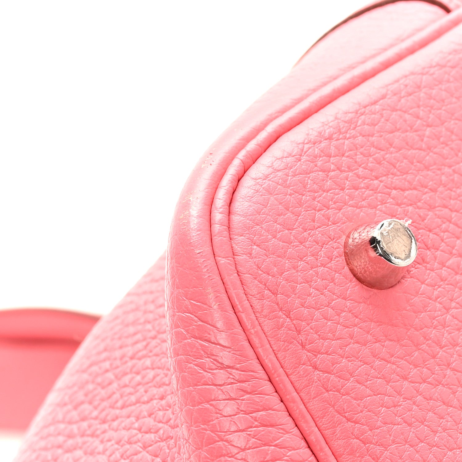 Hermes Taurillon Clemence Picotin Lock 22 MM Rose Azalee 11 of 12