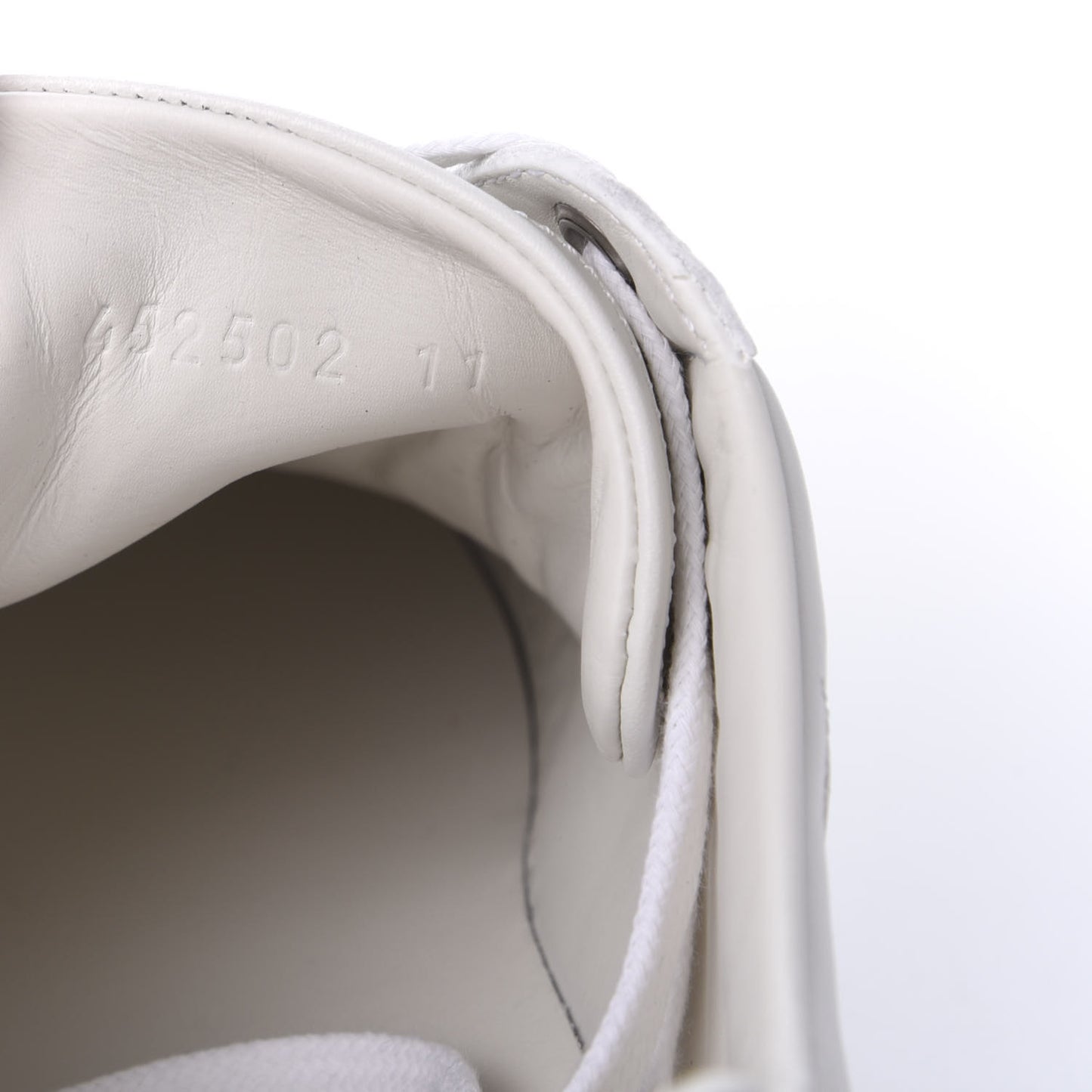 Calfskin Ayers Web Star Embroidered Mens Ace Sneakers 11 White Multi