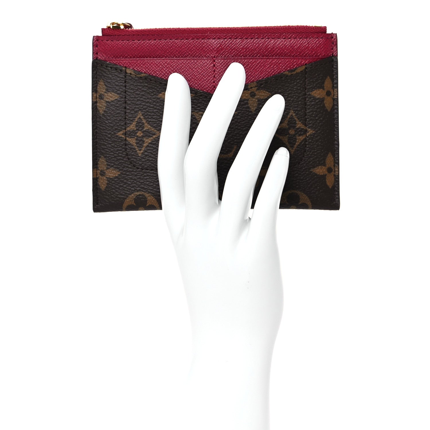 Louis Vuitton Monogram Zipped Card Holder 2 of 8
