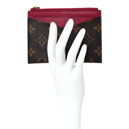 Louis Vuitton Monogram Zipped Card Holder 2 of 8