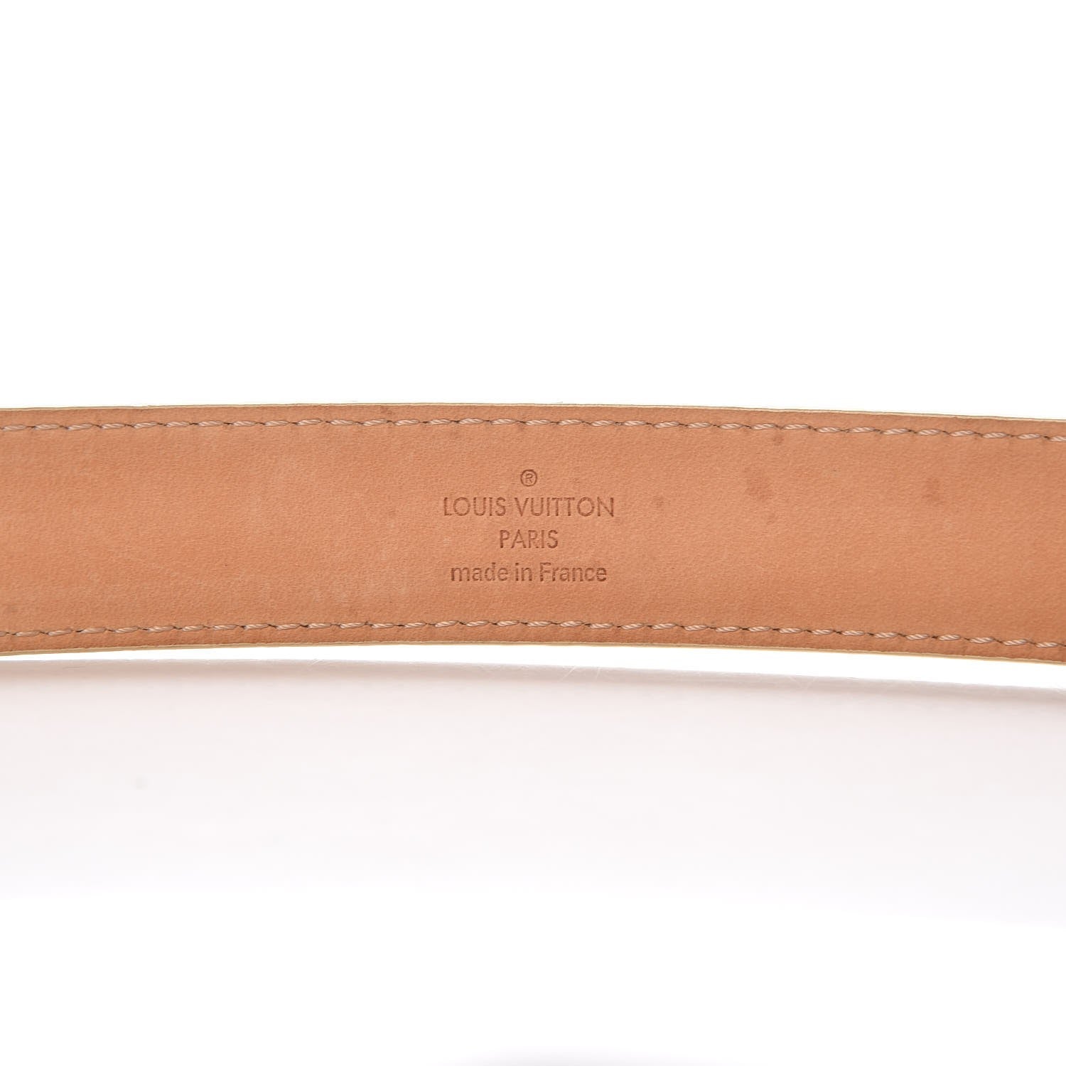 Louis Vuitton Damier Azur 25mm Belt 80 32 6 of 8