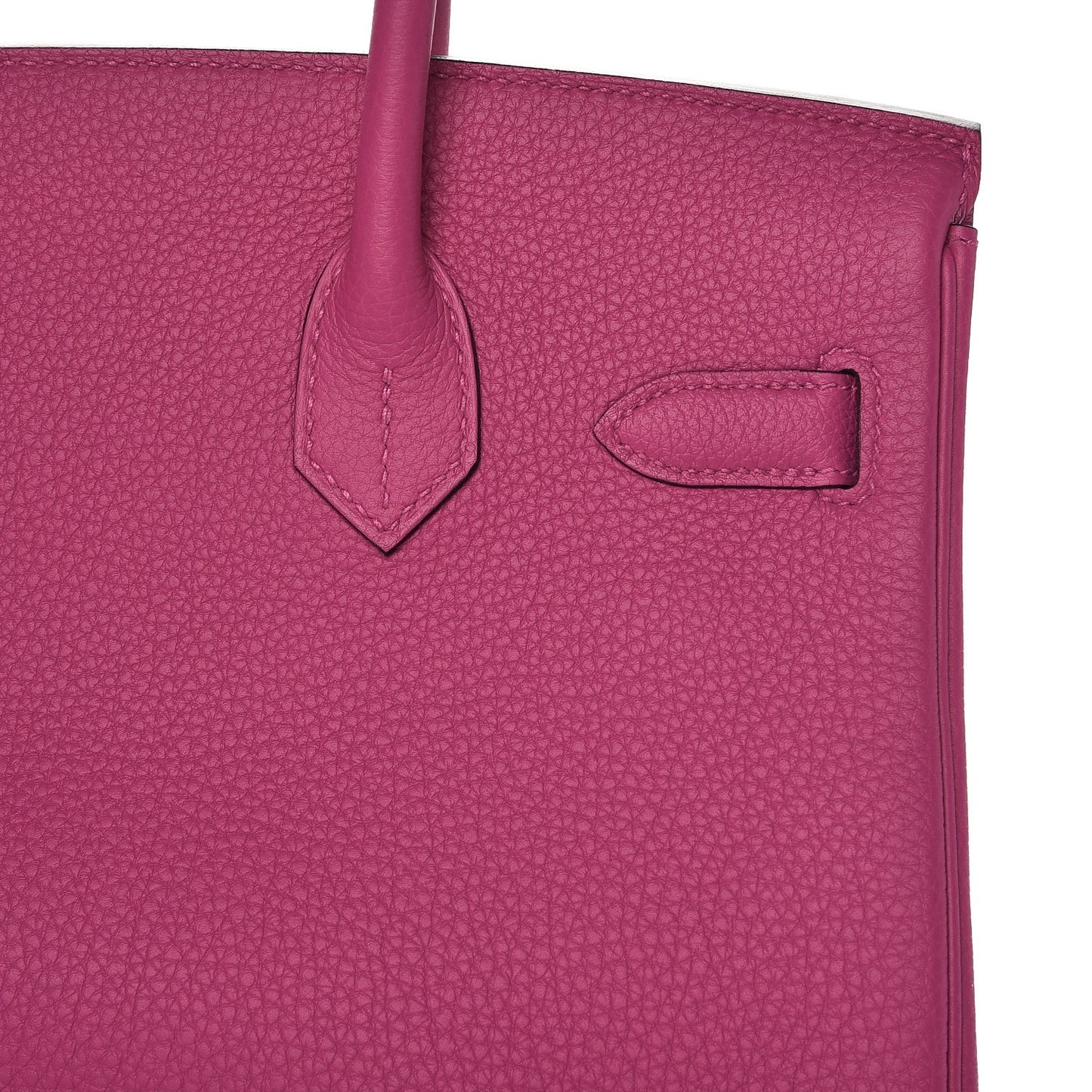 Togo Birkin 30 Rose Pourpre