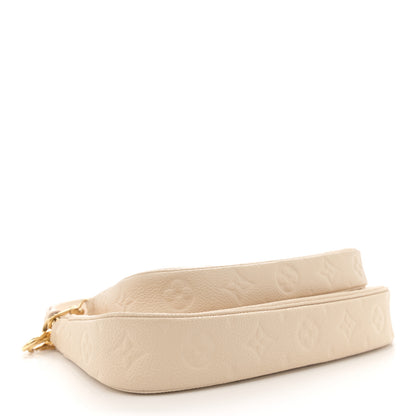 Louis Vuitton Empreinte Monogram Giant Multi Pochette Accessories Cream 4 of 11