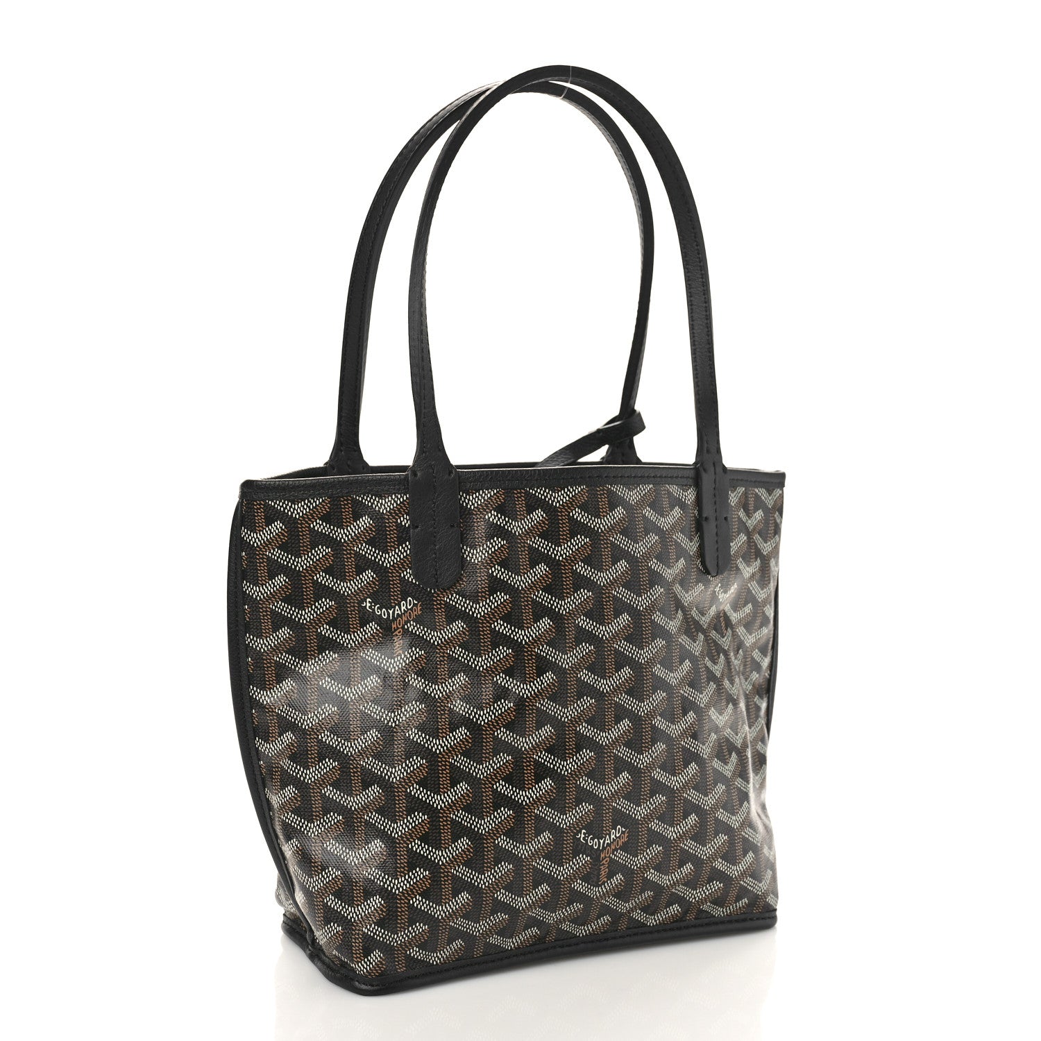 Goyard Goyardine Reversible Mini Anjou Black 4 of 9