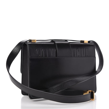 Christian Dior Smooth Calfskin 30 Montaigne Flap Bag Black 3 of 9