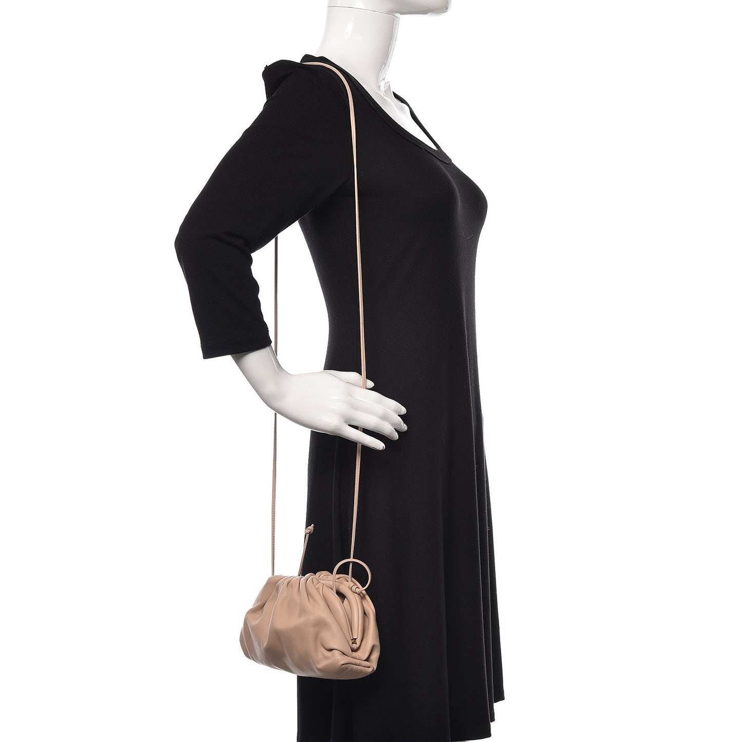 Butter Calfskin The Mini Pouch Nude