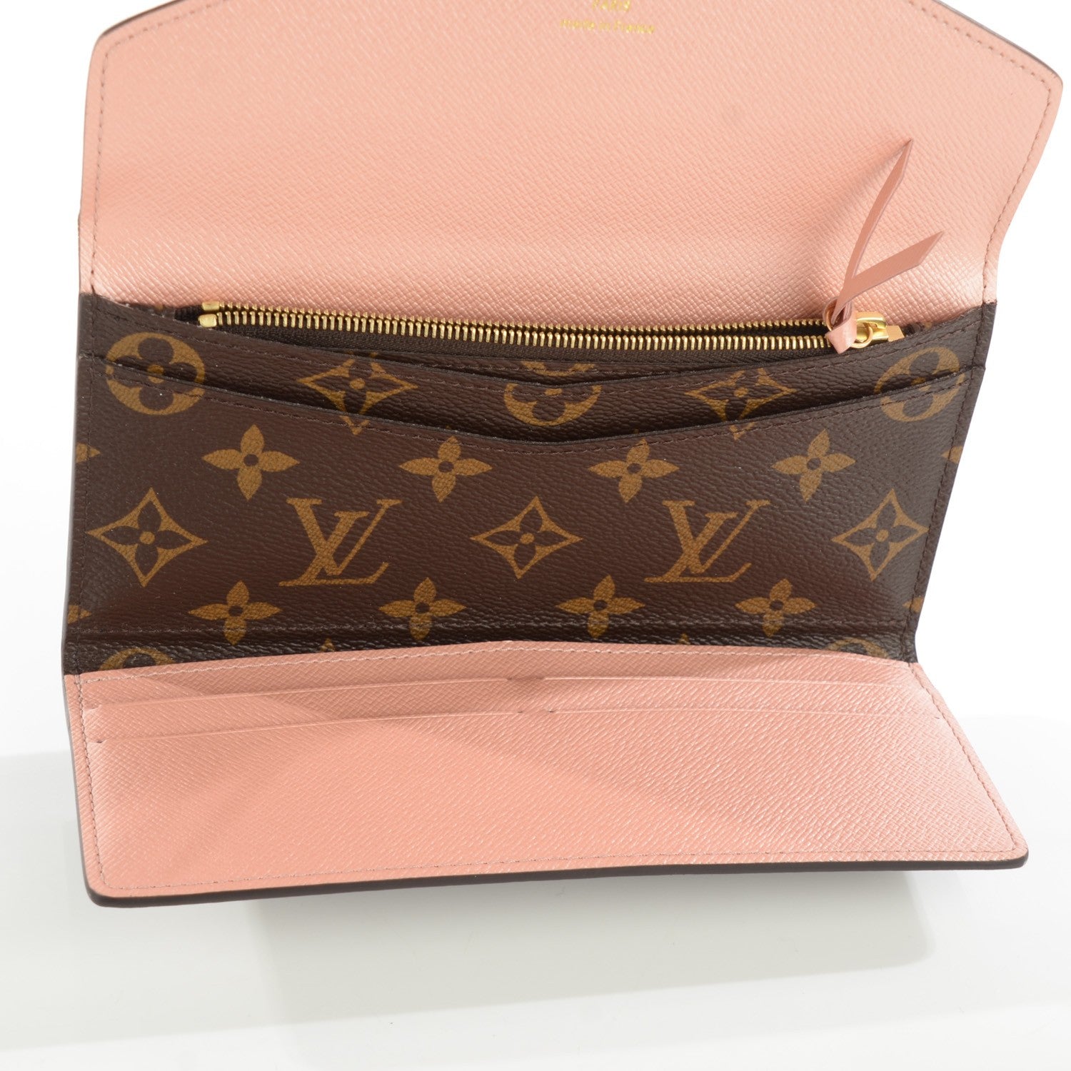 Louis Vuitton Monogram Josephine Wallet Rose Nacre 6 of 7