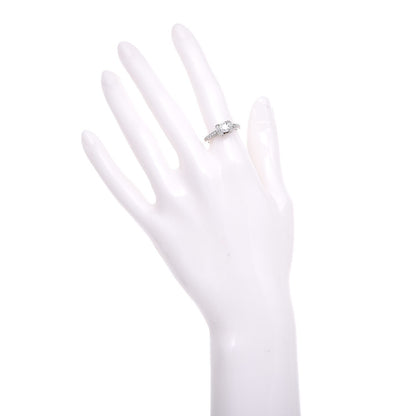 Tiffany Platinum Diamond Round Brilliant .54 Ct. Ribbon Engagement Ring 51.9 6 2 of 6