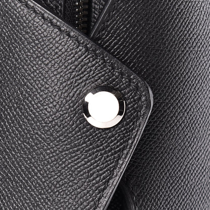 Hermes Grained Monsieur Cityback 27 Black 11 of 12