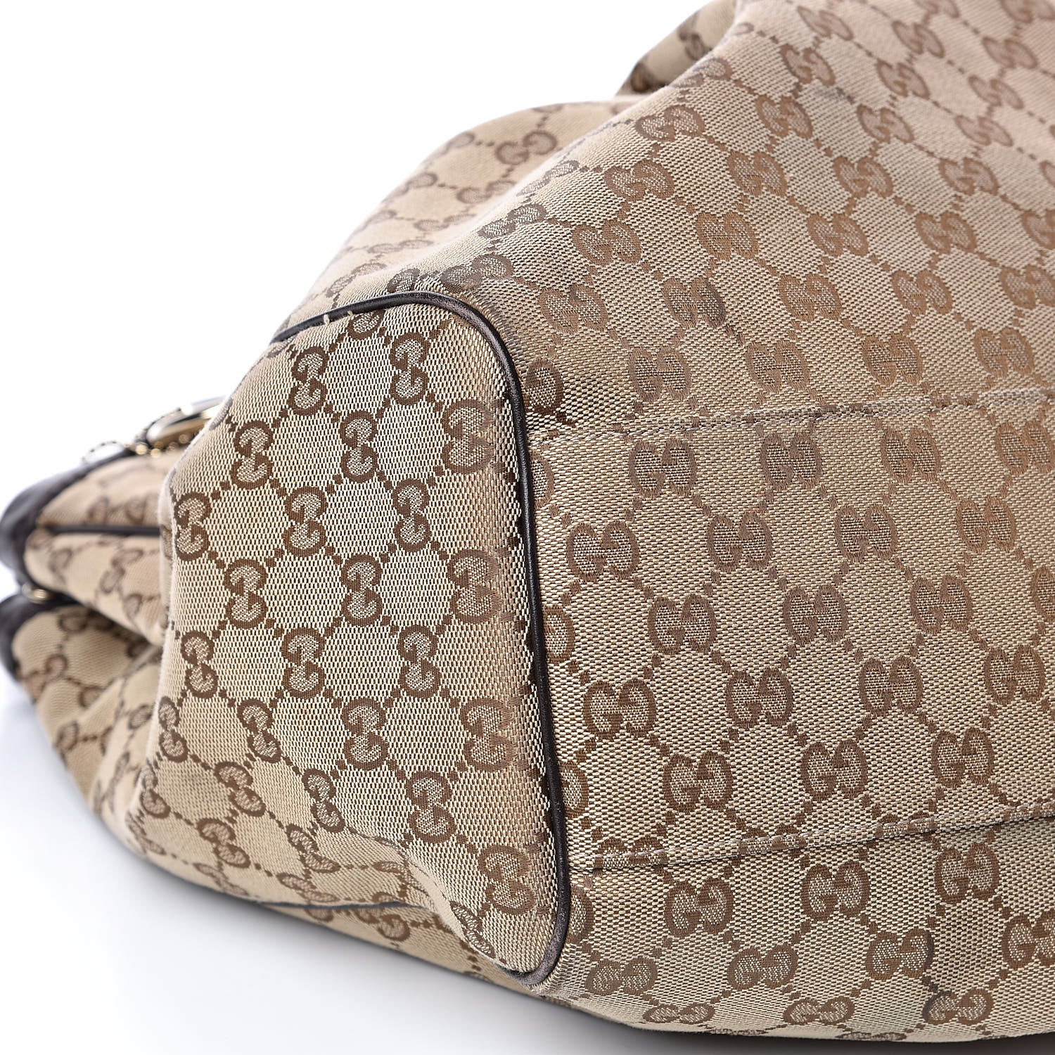Gucci Monogram Large Sukey Tote Dark Brown 8 of 11
