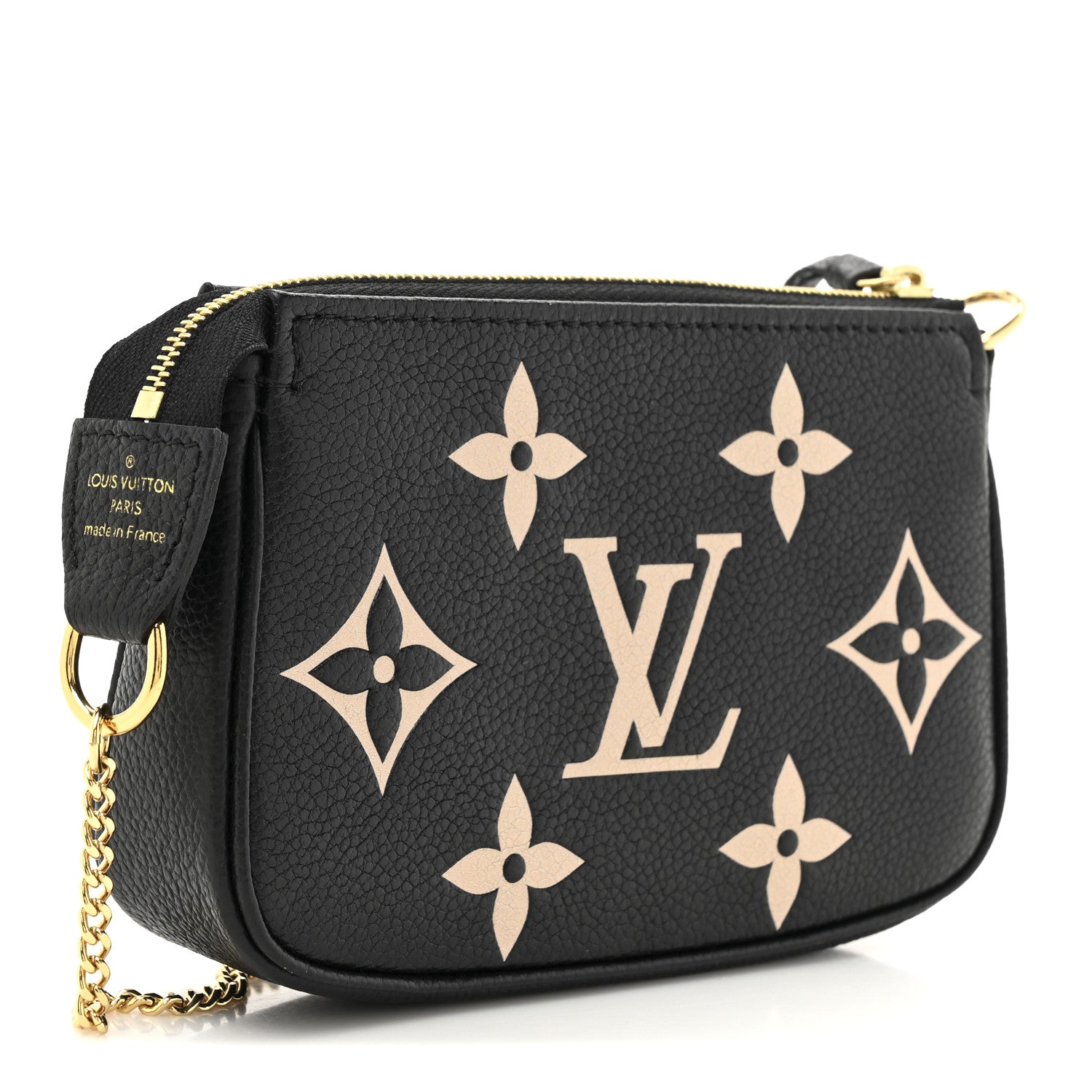 Louis Vuitton Empreinte Monogram Giant Mini Pochette Accessories Black 3 of 10