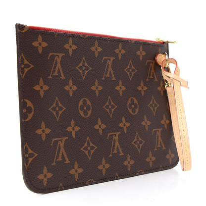 Louis Vuitton Monogram Neverfull MM GM Pochette Cherry 3 of 6