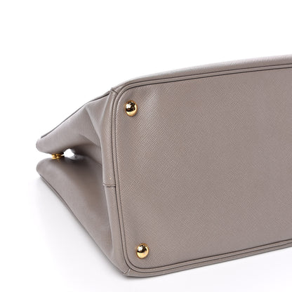 Prada Saffiano Lux Large Tote Argilla 8 of 10