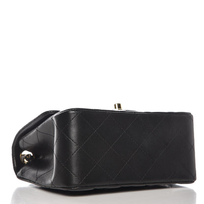 Chanel Lambskin Quilted Mini Square Flap Black 4 of 11