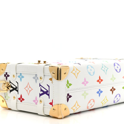 Louis Vuitton LV x TM Cowhide Monogram Multicolor Side Trunk MM White 8 of 10