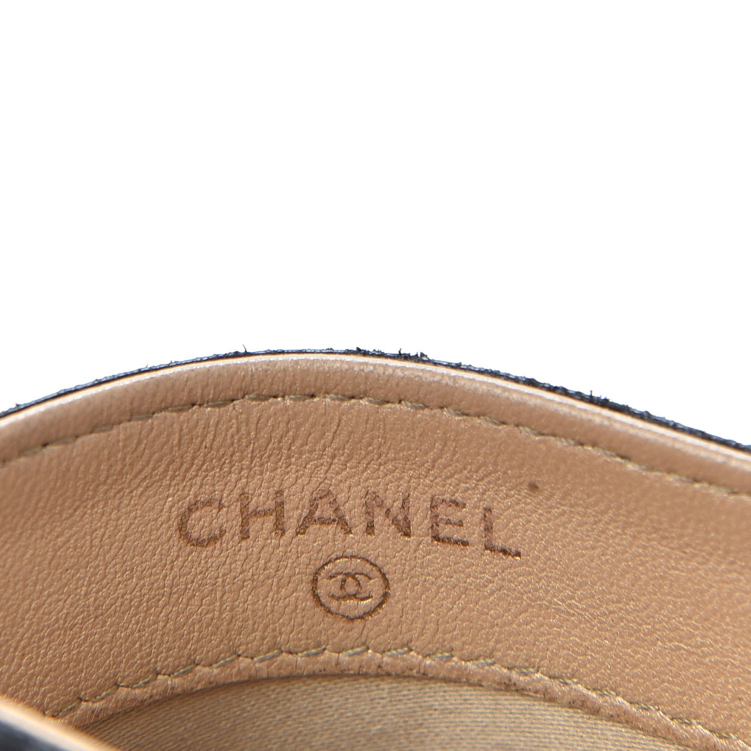 Chanel Lambskin Camellia Embossed Card Holder Black 5 of 8