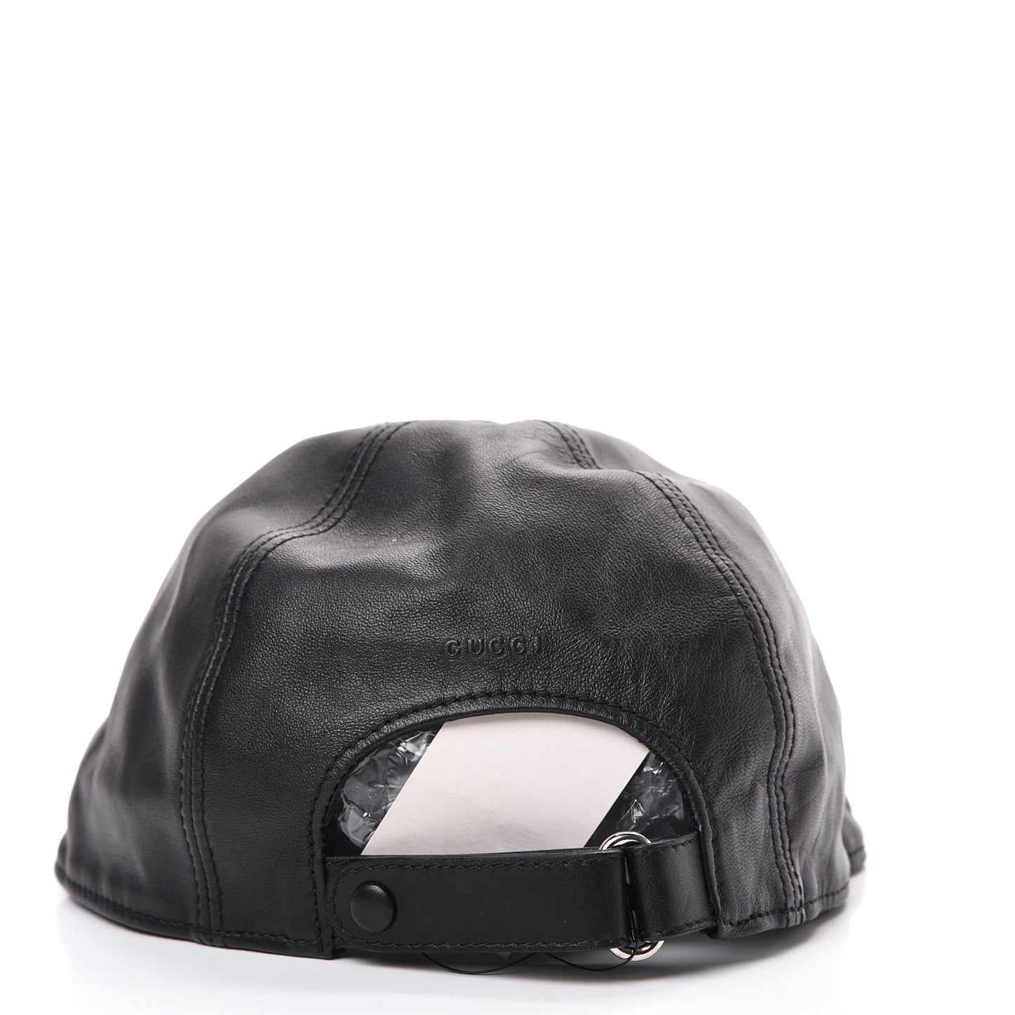 Nappa Charlotte Baseball Hat XS Black