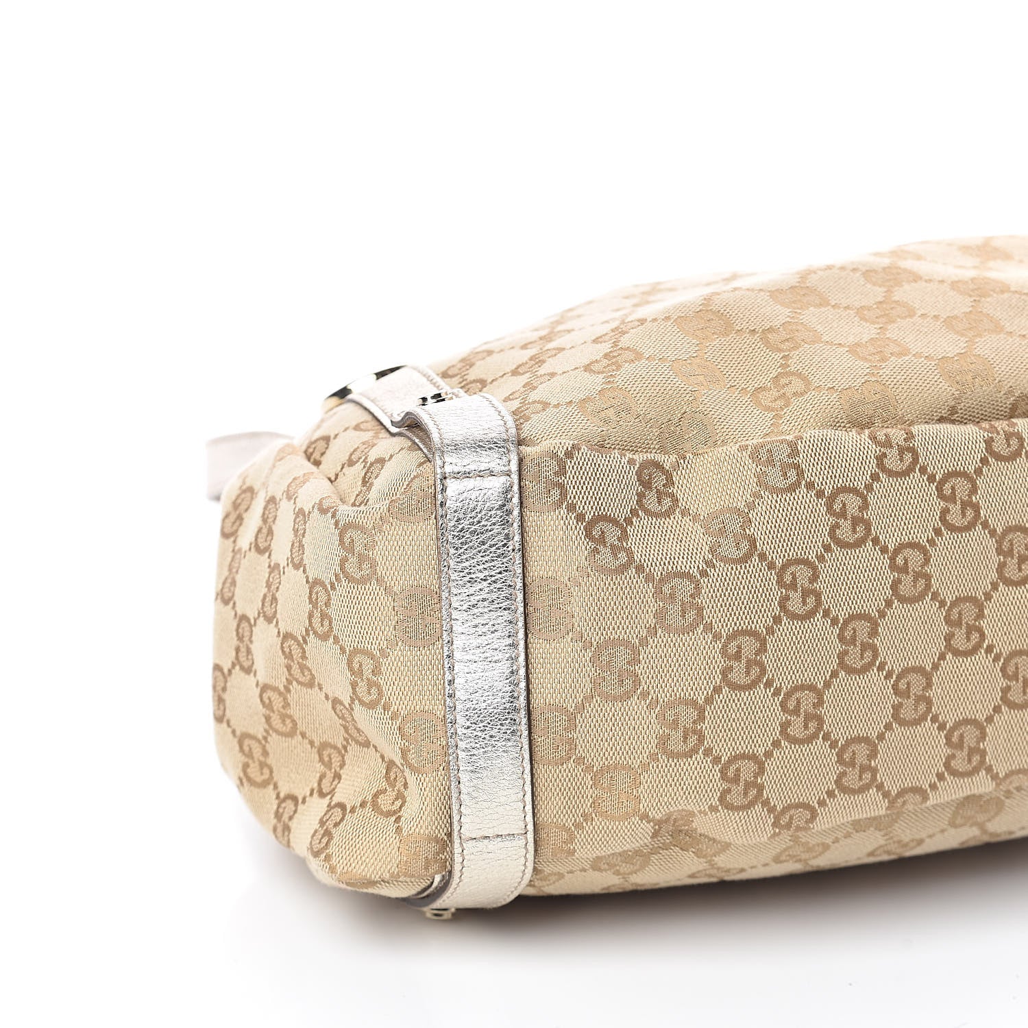Gucci Monogram Medium Abbey Shoulder Bag Gold 8 of 9