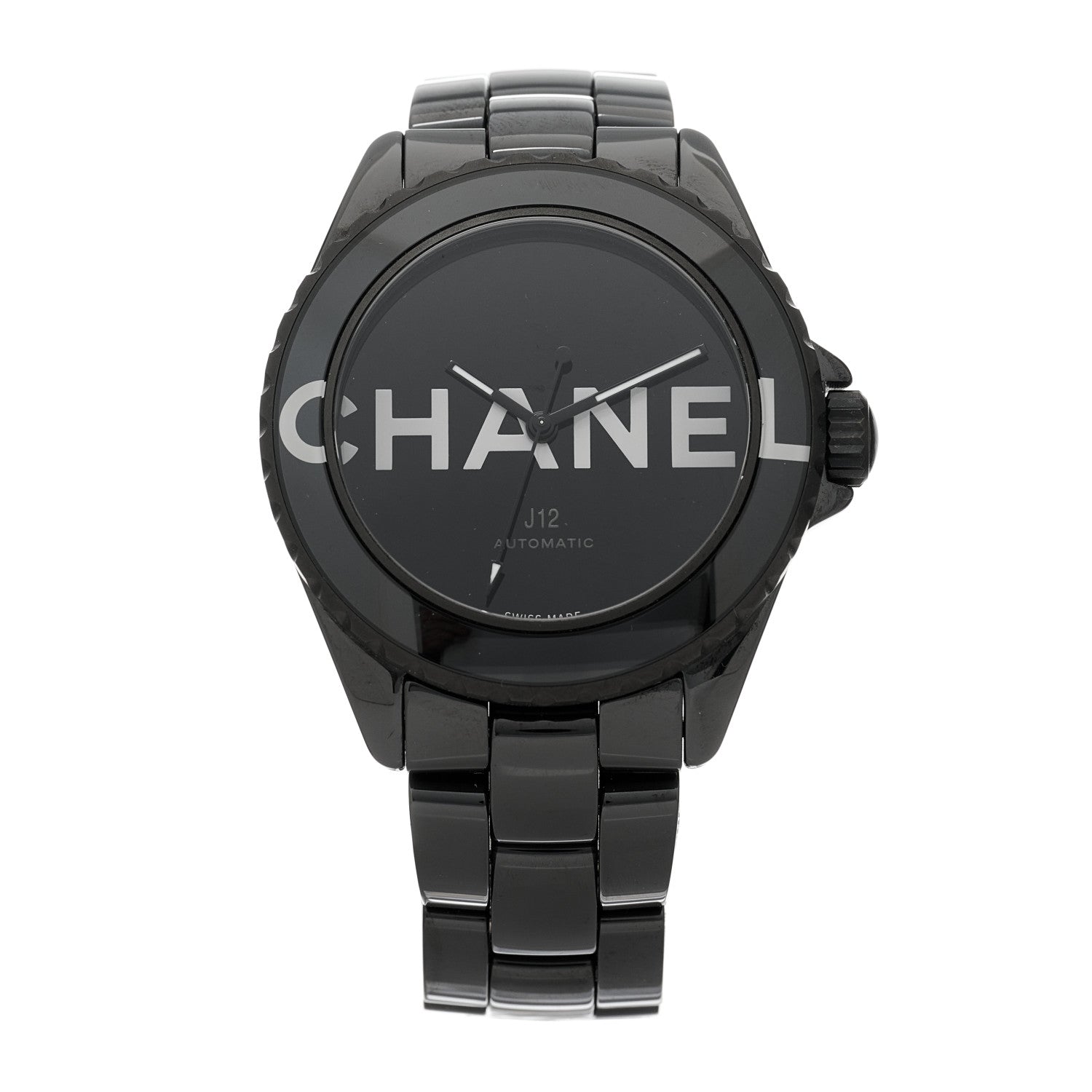 Chanel Stainless Steel Ceramic 38mm J12 Wanted de Chanel Automatic Watch Black 1 of 5