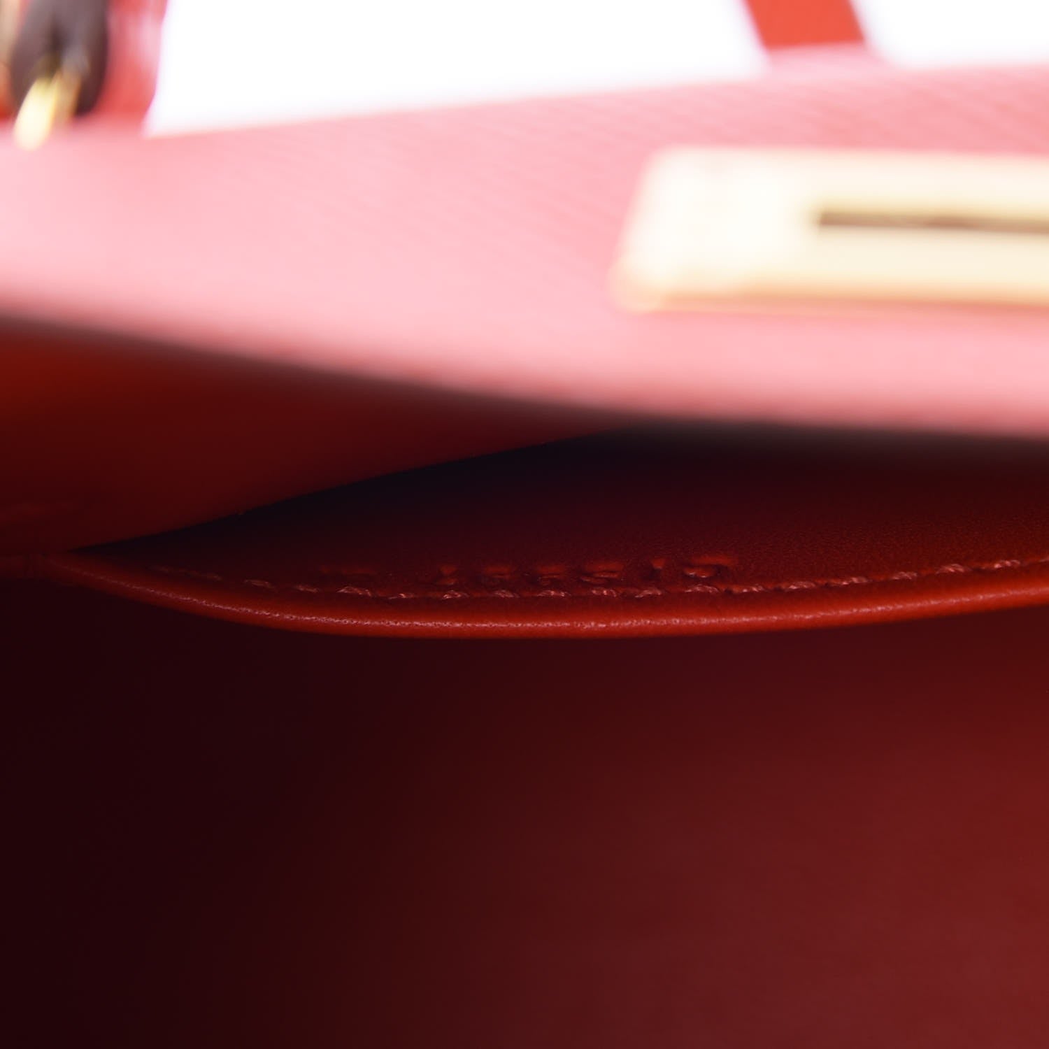Hermes Epsom Mini Kelly Sellier 20 Capucine 7 of 8