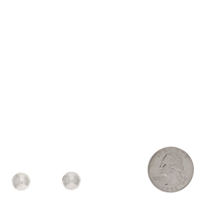 Tiffany Sterling Silver 10mm HardWear Ball Earrings 2 of 4