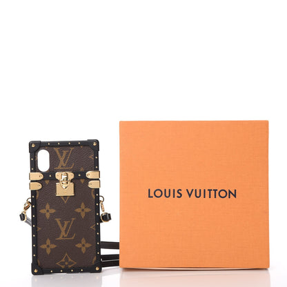 Louis Vuitton Monogram Eye-Trunk iPhone X Case 6 of 9