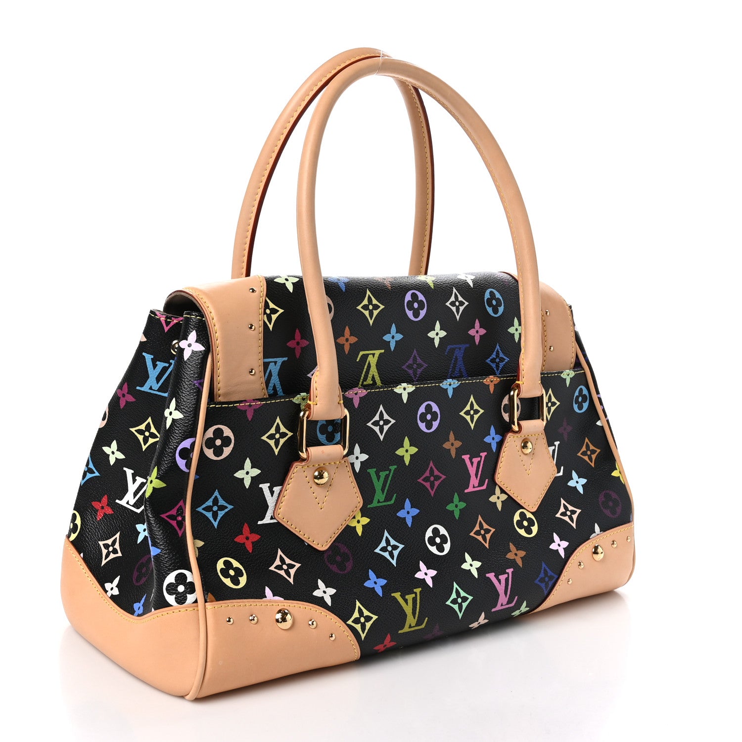 Louis Vuitton Monogram Multicolor Beverly GM Black 3 of 11