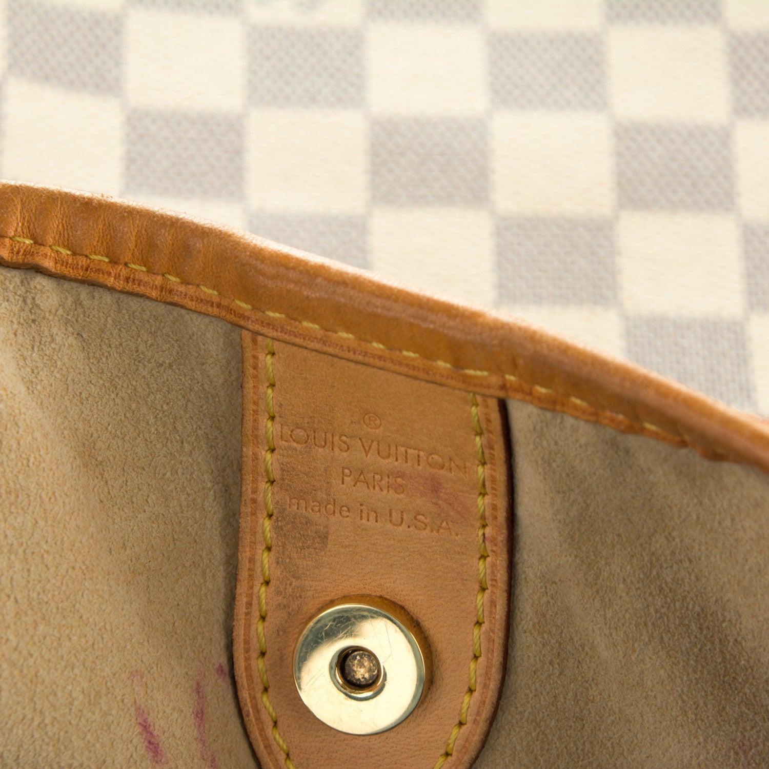 Louis Vuitton Damier Azur Galliera GM 6 of 10