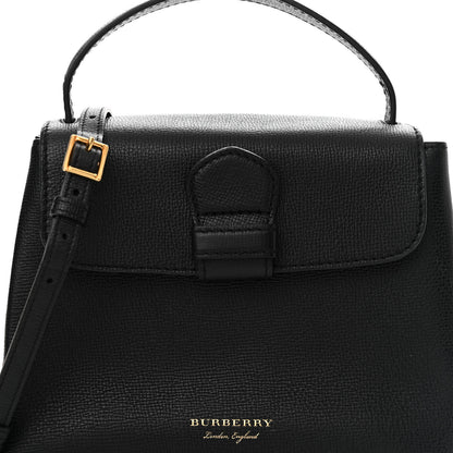 Burberry Derby Calfskin House Check Small Camberley Black 8 of 14