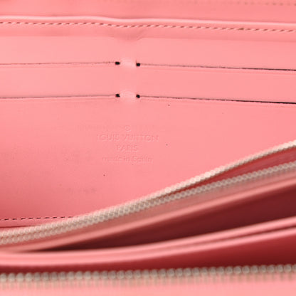Louis Vuitton Vernis Jungle Dots Zippy Wallet Sugar Pink Poppy 6 of 16