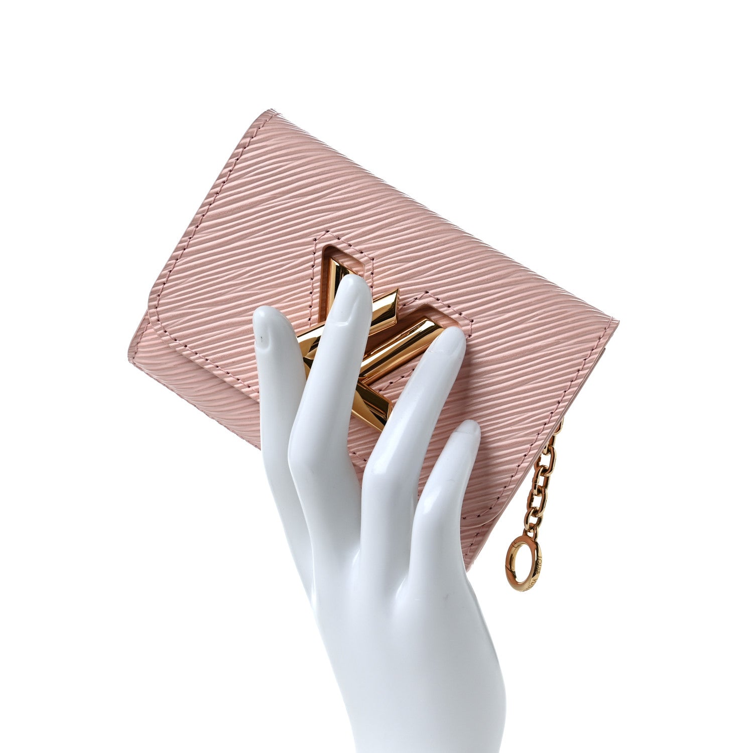 Louis Vuitton Epi Twist Card Case Rose Ballerine 2 of 8