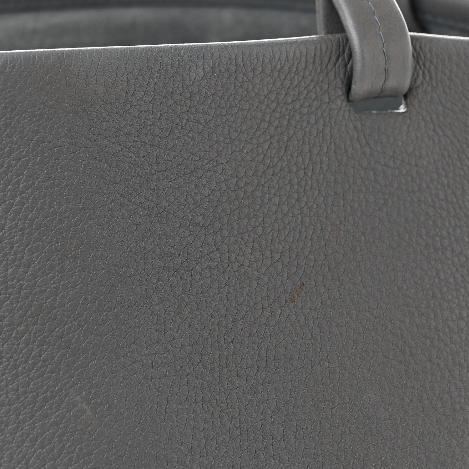 The Row Grained Calfskin Park Tote Three Grey 15 of 18