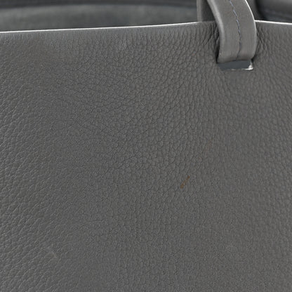 The Row Grained Calfskin Park Tote Three Grey 15 of 18