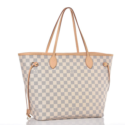 Louis Vuitton Damier Azur Neo Neverfull MM 4 of 9