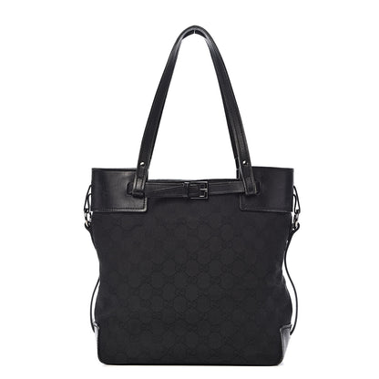 Gucci Monogram Small Bucket Tote Black 1 of 23