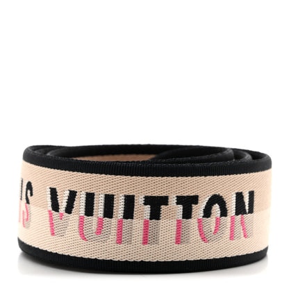 Louis Vuitton Jacquard Speedy Bandouliere 20 Shoulder Strap Black 2 of 4