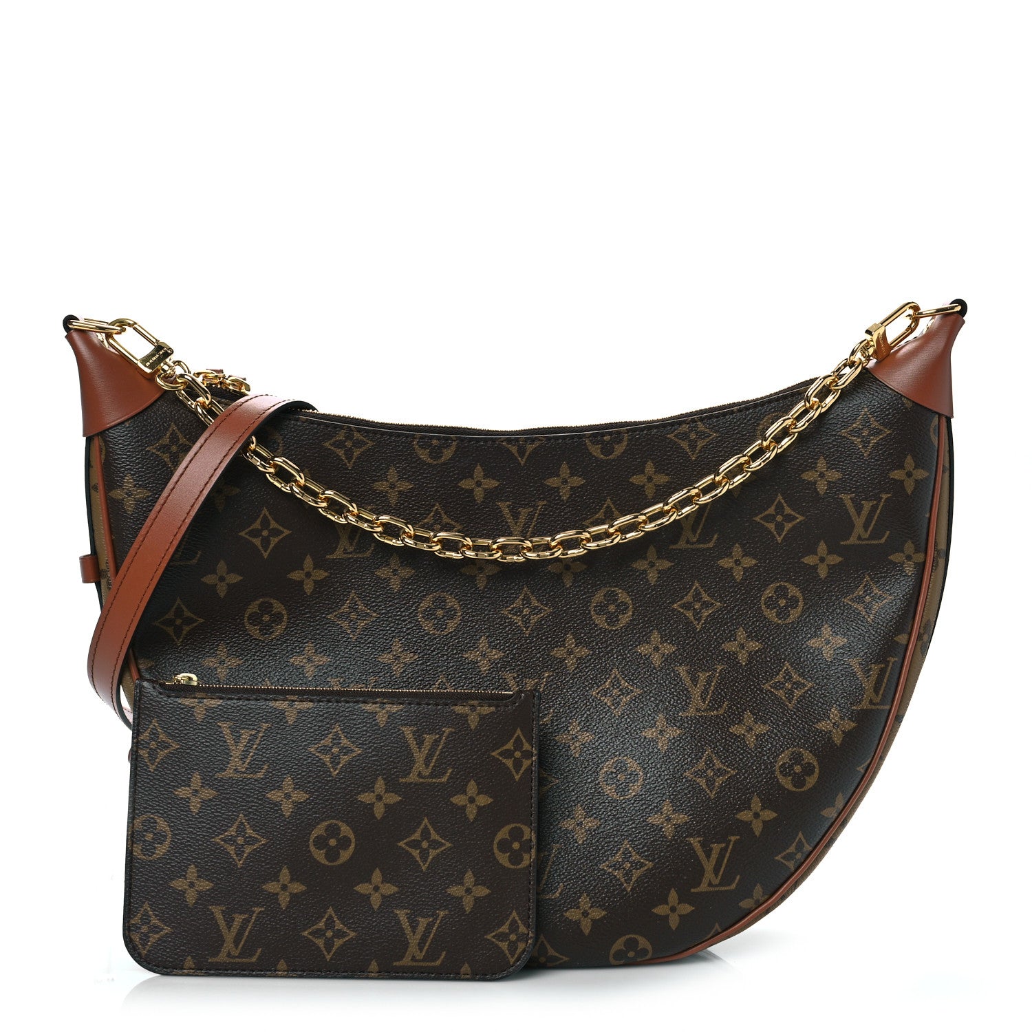Louis Vuitton Reverse Monogram Loop Hobo 1 of 10