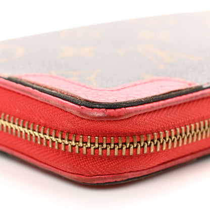 Louis Vuitton Monogram Retiro Zippy Wallet Cherry 7 of 9