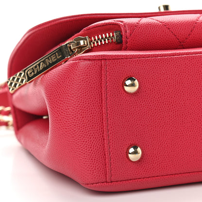 Chanel Caviar Quilted Small Business Affinity Flap Red 8 of 11