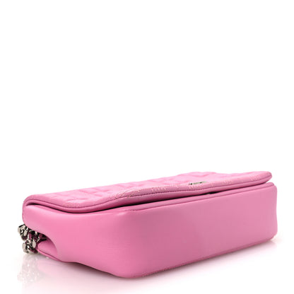 Burberry Lambskin Quilted Small Lola Bag Candy Floss 4 of 14