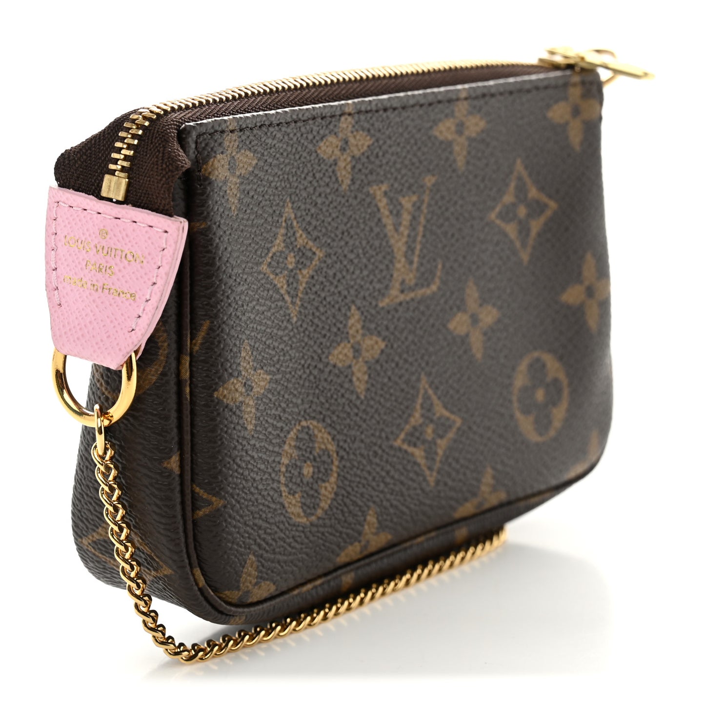 Monogram 2021 Christmas Animation Japanese Garden Mini Pochette Accessories Wisteria Pink