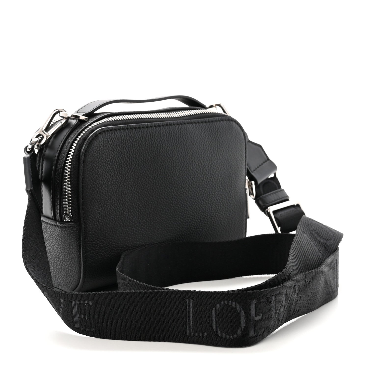Loewe Soft Calfskin Mini Camera Bag Black 3 of 10