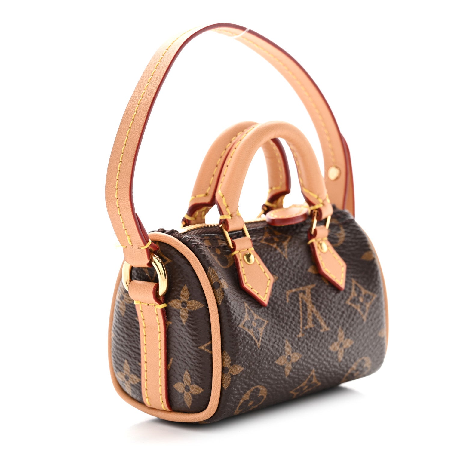 Louis Vuitton Monogram Micro Speedy Bag Charm 3 of 7