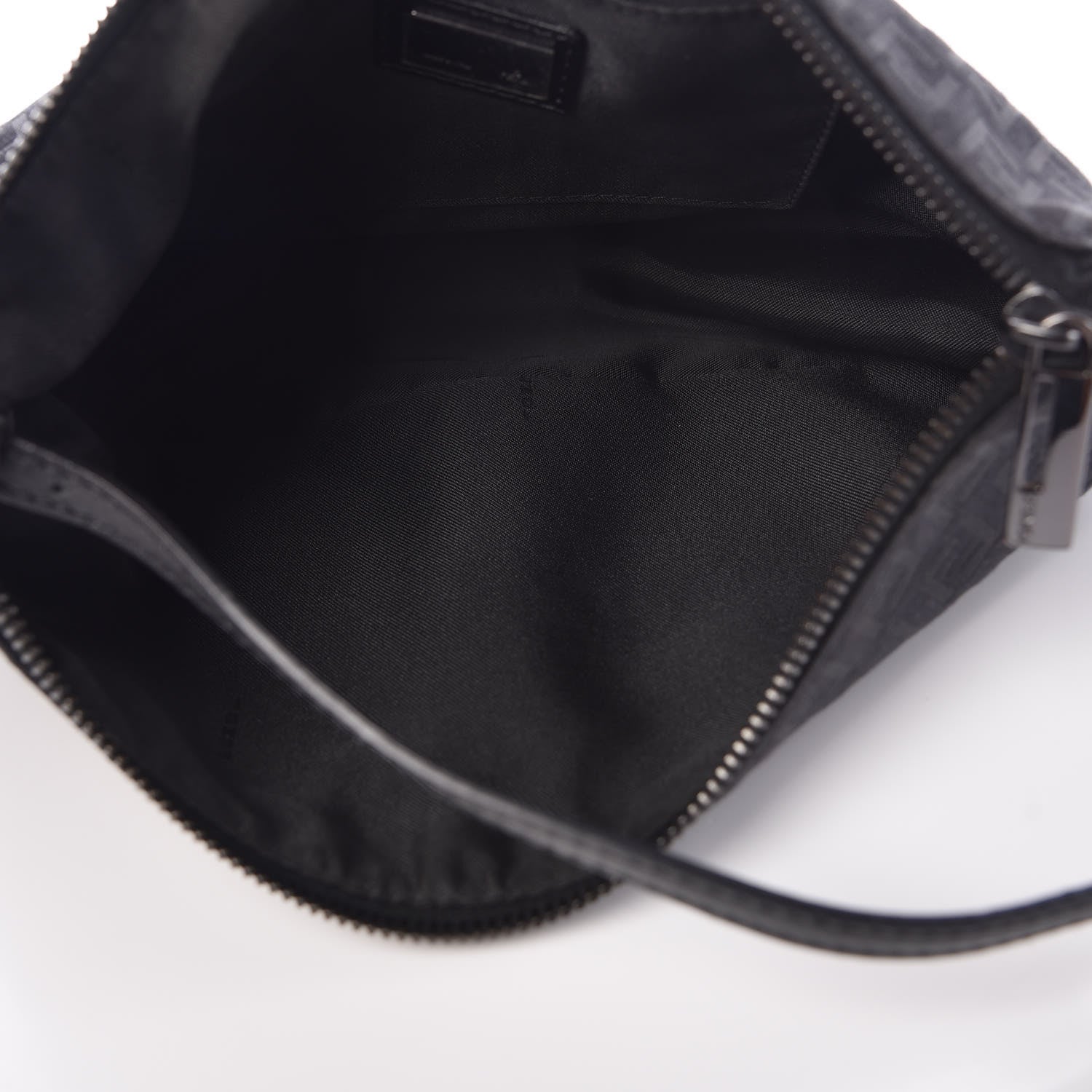 Fendi Zucchino Vitello Pochette Black 5 of 9