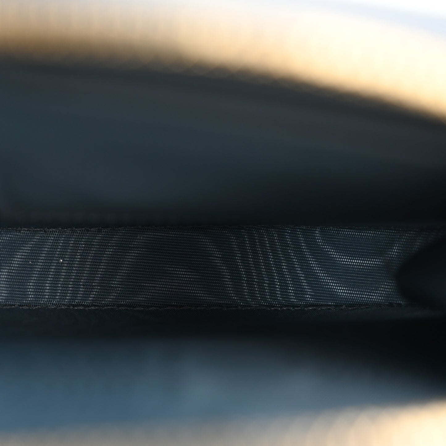 Lambskin Cannage Lady Dior Phone Holder Cloud Blue