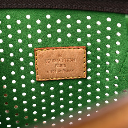 Louis Vuitton Monogram Perforated Speedy 30 Green 6 of 15