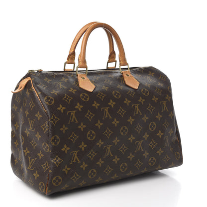 Louis Vuitton Monogram Speedy 35 2 of 14