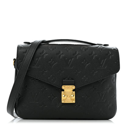 Louis Vuitton Empreinte Pochette Metis Black 1 of 11