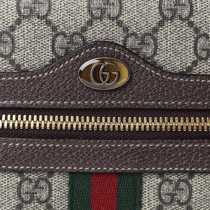 Gucci GG Supreme Monogram Web Small Ophidia Belt Bag 75 30 Dark Brown 11 of 11