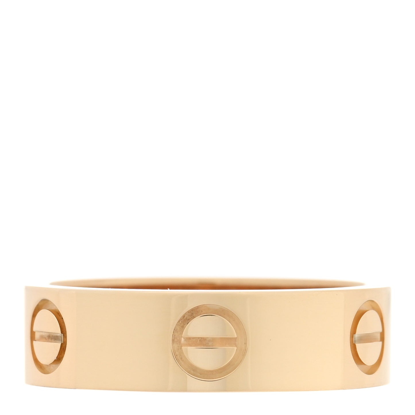 18K Yellow Gold 5.5mm LOVE Ring 55 7.25